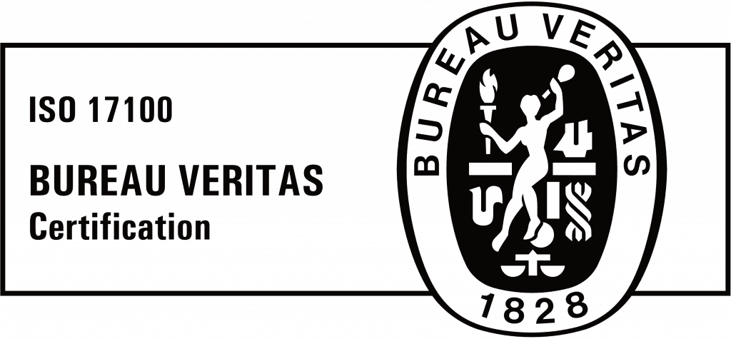 certification bureau veritas iso17100