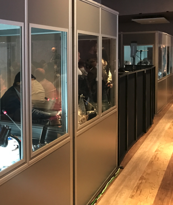 cabine d'interprétation